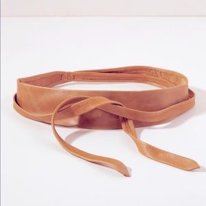 Ada classic wrap belt in brown NWT from Anthropologie